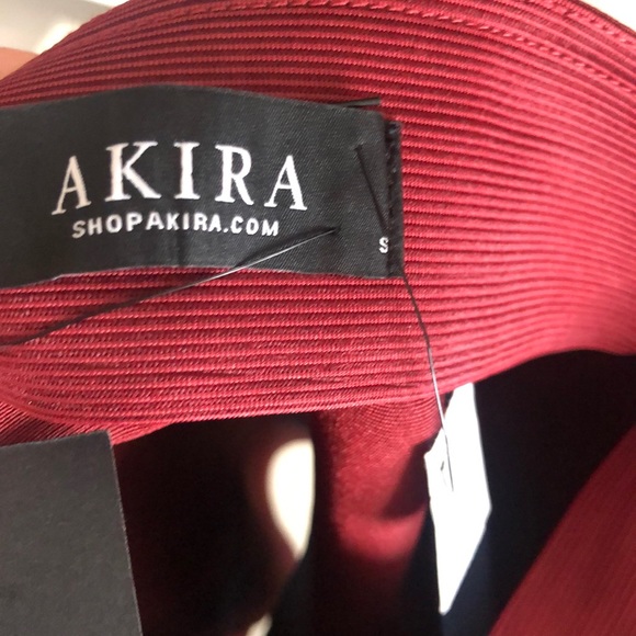 Akira Bandage Midi Skirt *deep red* - Picture 6 of 7